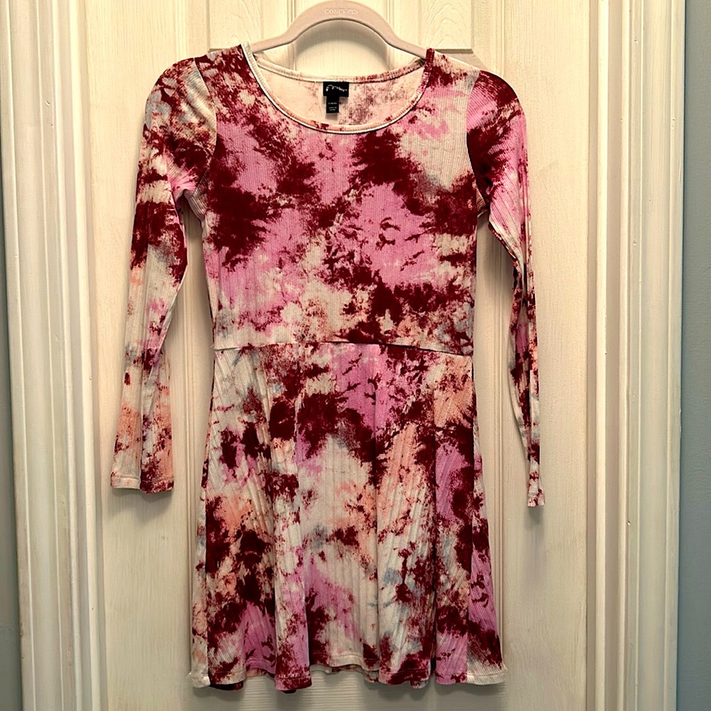 Fun Tie-Dye Girls Dress